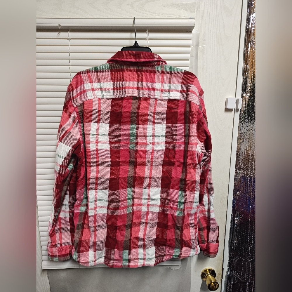 Vineyard Vines Red and Pink Plaid Shirt - Picture 2 of 4
